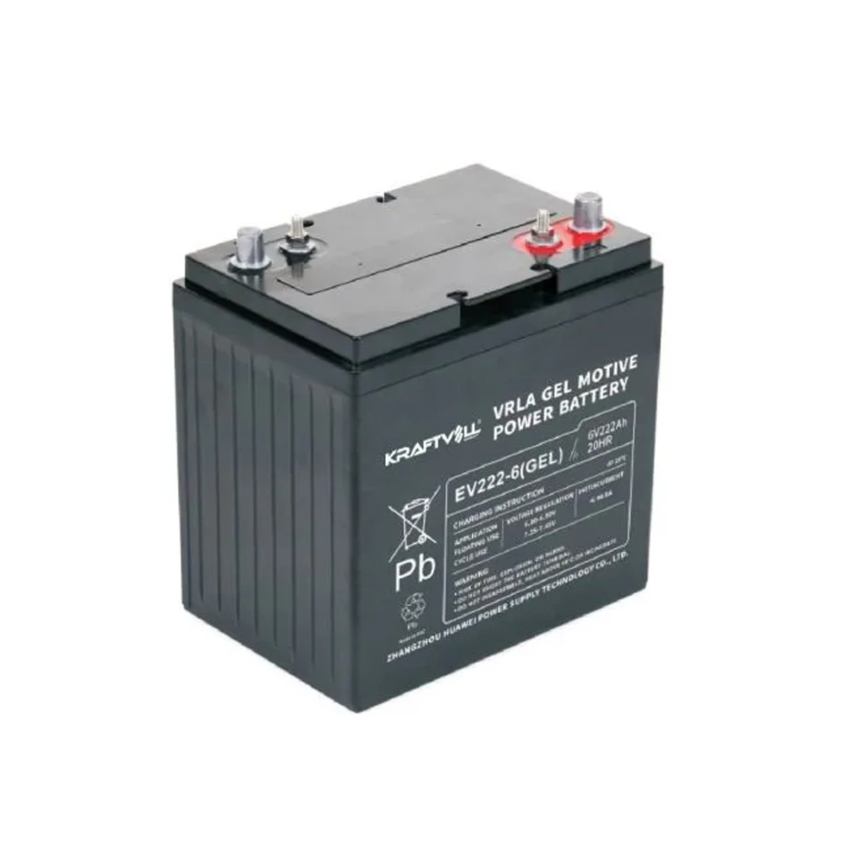 Kraftvoll 6 V 222 Ah VRLA Gel Deep Cycle Akü