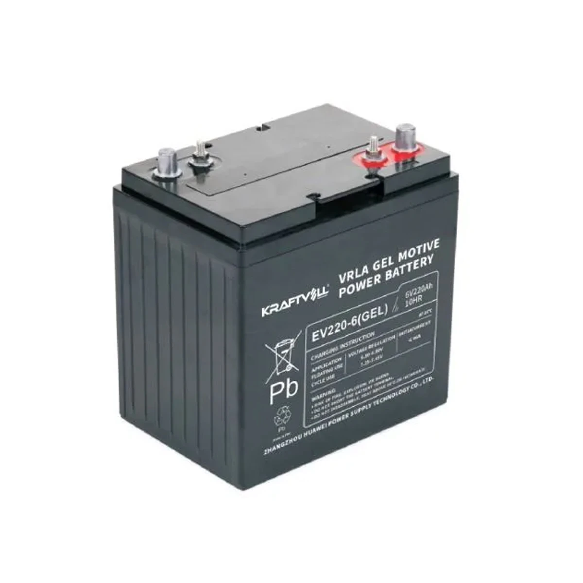 Kraftvoll 6 V 240 Ah VRLA Gel Deep Cycle Akü