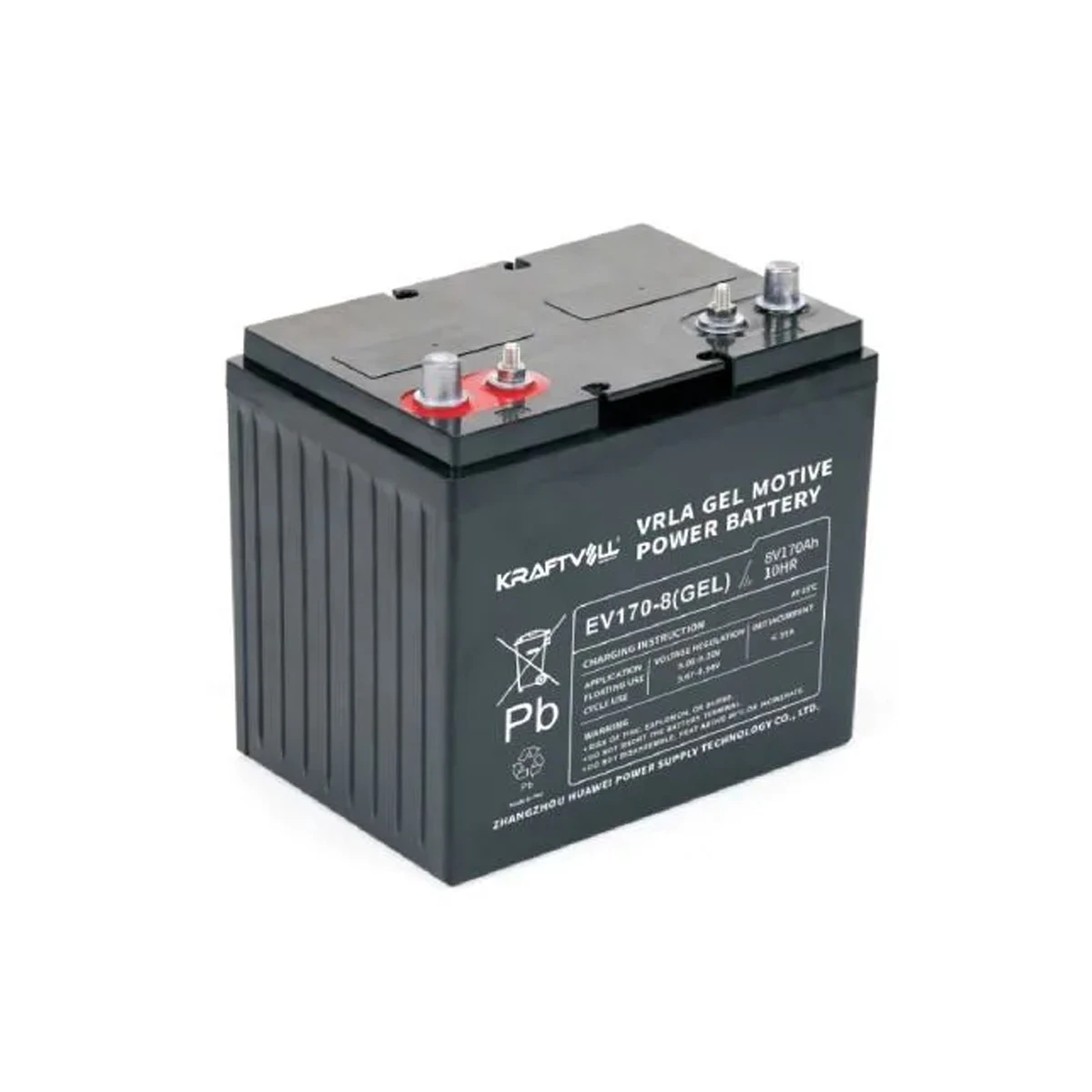 Kraftvoll 6 V 180 Ah VRLA Gel Deep Cycle Akü